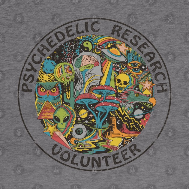 Psychedelic Research Volunteer by Steven Rhodes